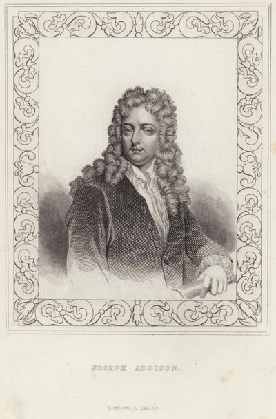 Ritratto di Joseph Addison da English School