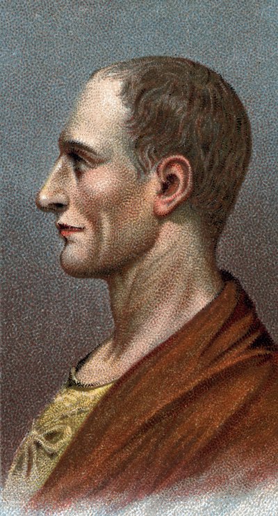 Ritratto di Giulio Cesare - Giulio Cesare - Dalla serie 