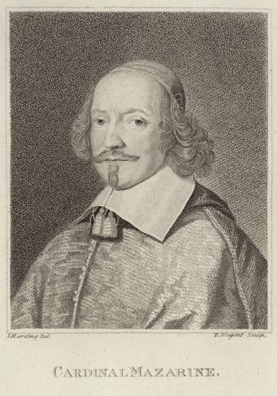 Ritratto di Jules Mazarin da English School
