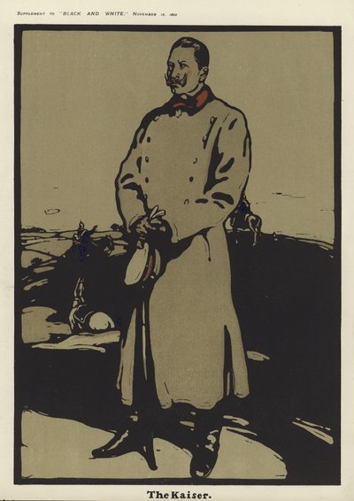 Ritratto di Kaiser Guglielmo II da English School