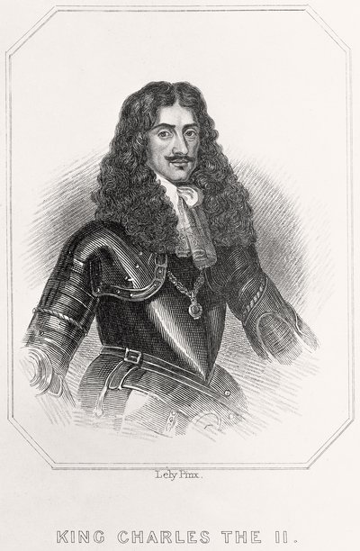 Ritratto di Re Carlo II da English School