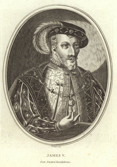 Ritratto di Re Giacomo V da English School