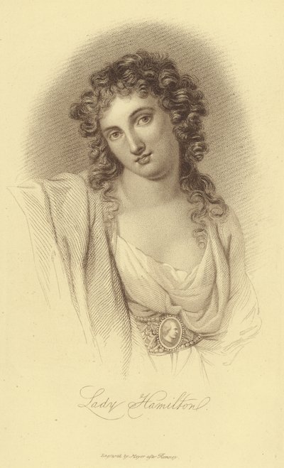 Ritratto di Lady Hamilton da English School