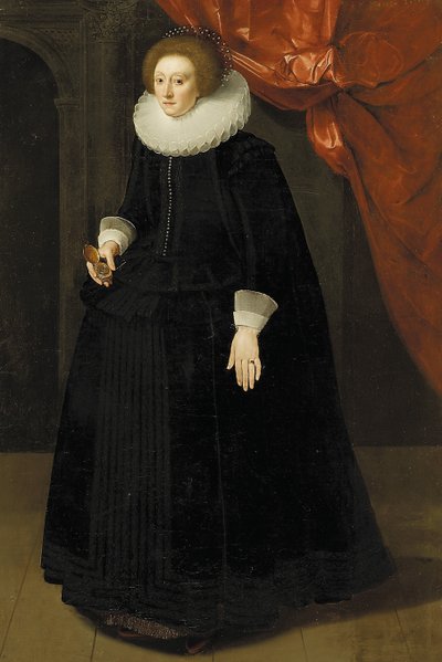 Ritratto di Lady Harbord, c.1630 da English School