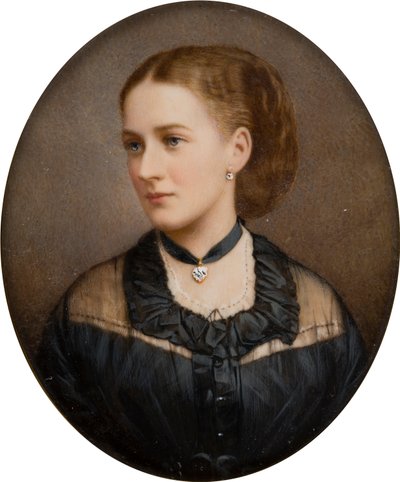 Ritratto di Lady Ida Lumley, Viscontessa Newport 1870 poi Contessa di Bradford (1848-1936) da English School