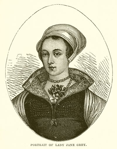 Ritratto di Lady Jane Grey da English School