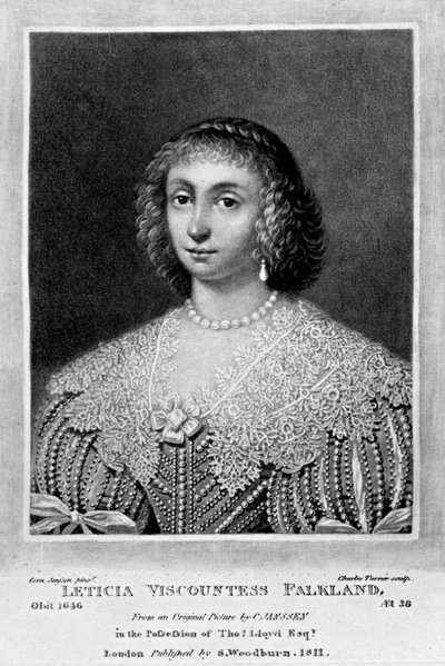 Ritratto di Lady Viscountess Falkland, da 
