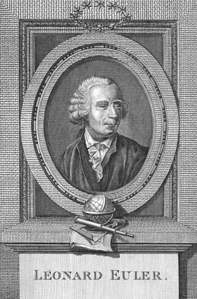 Ritratto di Leonard Euler (1707-83) da English School