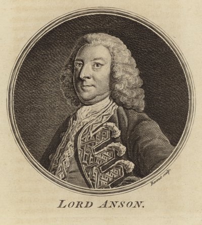 Ritratto di Lord Anson da English School