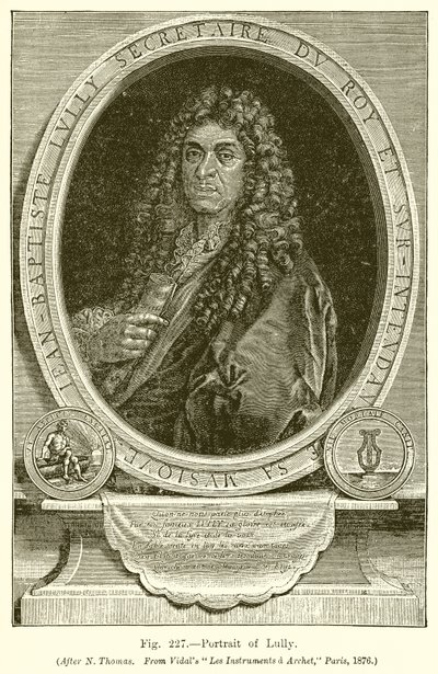 Ritratto di Lully da English School