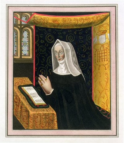 Ritratto di Margaret Beaufort, contessa di Richmond e Derby (1443-1509), fondatrice del St. John