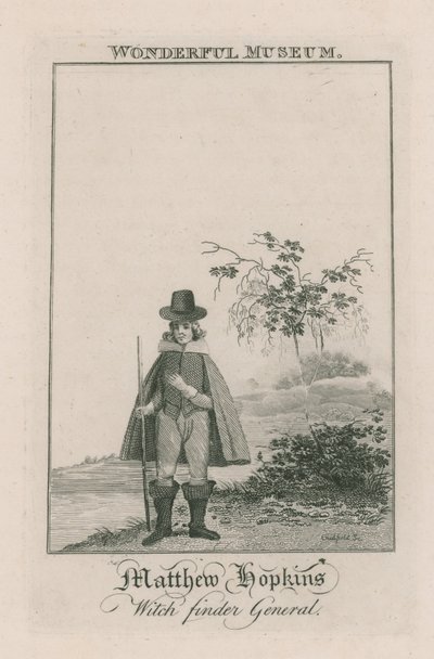 Ritratto di Matthew Hopkins da English School