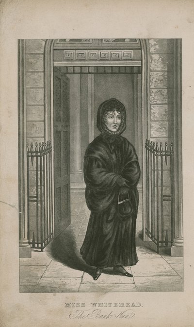 Ritratto di Miss Whitehead da English School