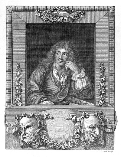 Ritratto di Molière da English School