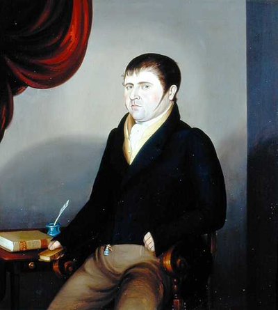 Ritratto del Signor Eli Whitely da English School