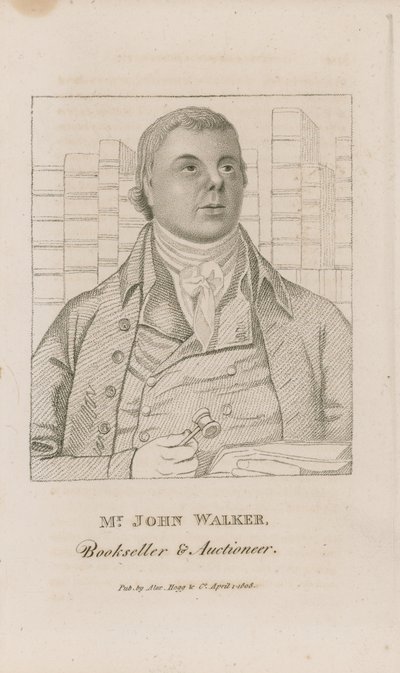 Ritratto di Mr John Walker da English School