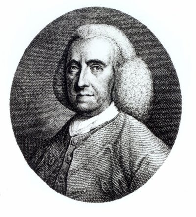 Ritratto di Peter Collinson (1694-1768) da English School