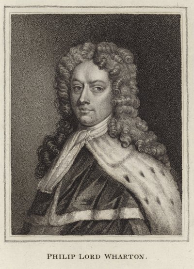 Ritratto di Philip Wharton da English School