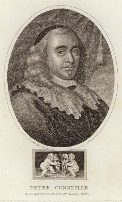 Ritratto di Pierre Corneille da English School