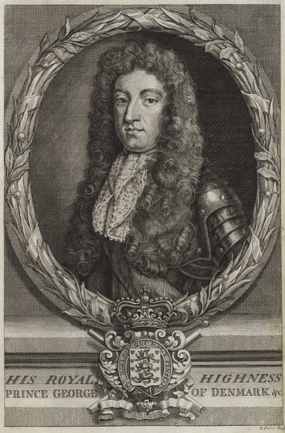 Ritratto di Principe Giorgio di Danimarca da English School