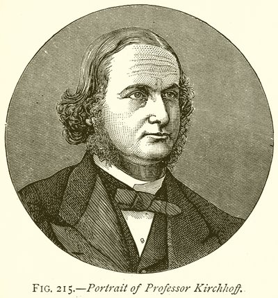 Ritratto del Professor Kirchhoff da English School