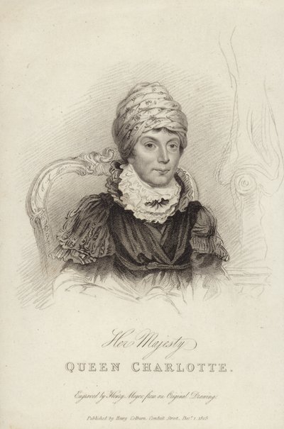 Ritratto di Regina Carlotta da English School