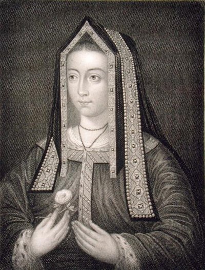 Ritratto della regina Elisabetta di York (1466-1502), da 