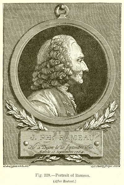 Ritratto di Rameau da English School