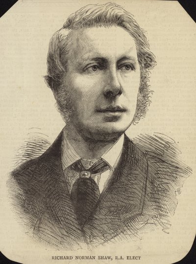 Ritratto di Richard Norman Shaw da English School