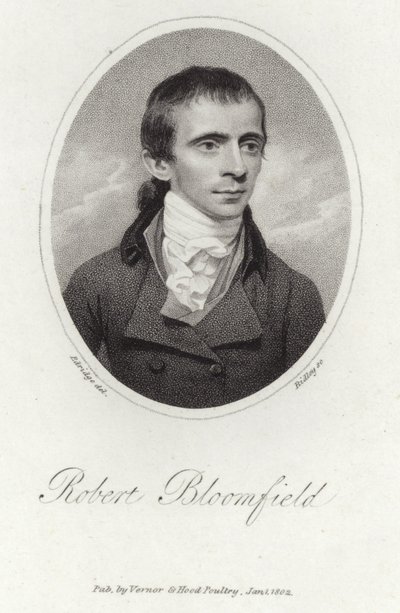 Ritratto di Robert Bloomfield da English School
