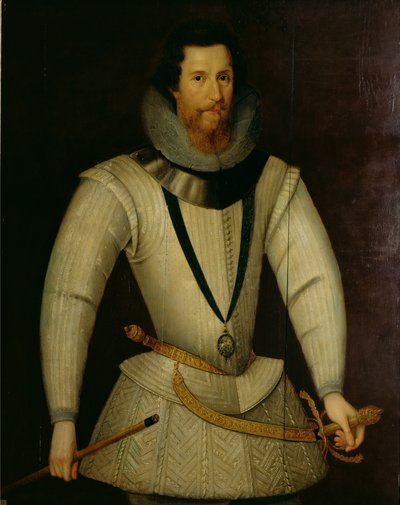 Ritratto di Robert Devereux, Conte di Essex (1566-1601) da English School
