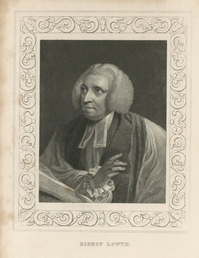 Ritratto di Robert Lowth da English School
