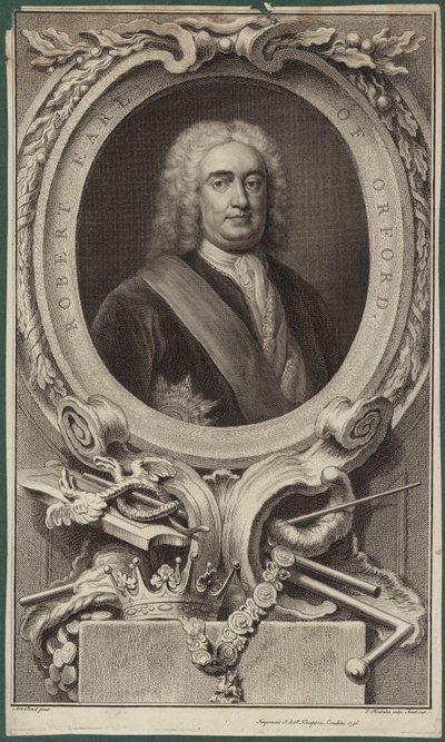 Ritratto di Robert Walpole, Conte di Orford da English School