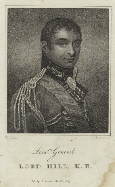 Ritratto di Rowland Hill, Visconte Hill di Almaraz da English School