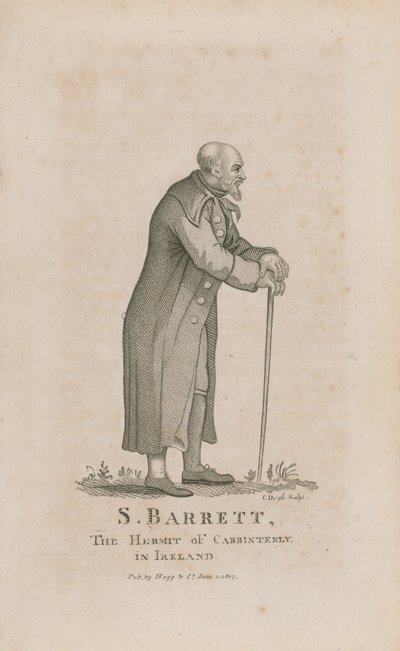 Ritratto di S Barrett da English School