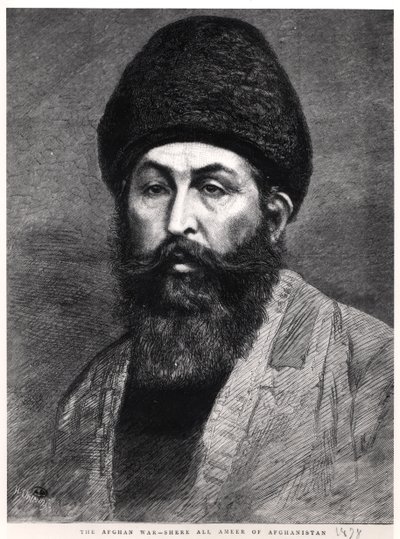 Ritratto di Shir Ali Khan (1825-79) Emiro dell