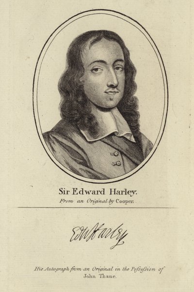 Ritratto di Sir Edward Harley da English School