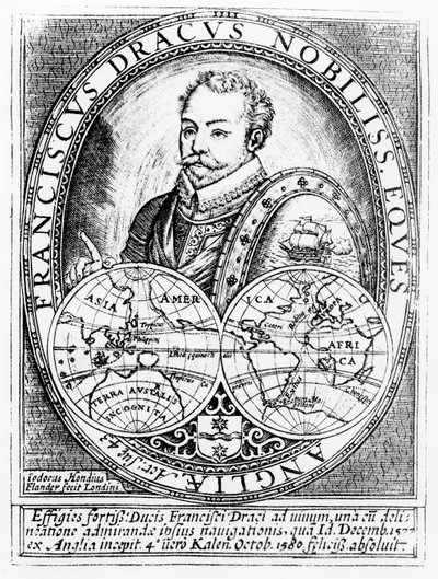 Ritratto di Sir Francis Drake all