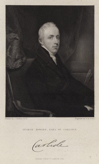 Ritratto di Sir George Howard da English School
