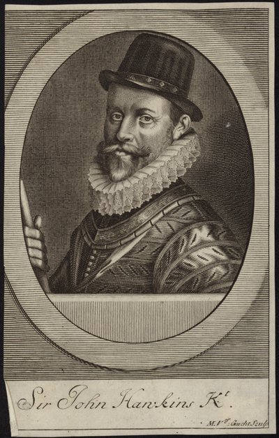 Ritratto di Sir John Hawkins da English School