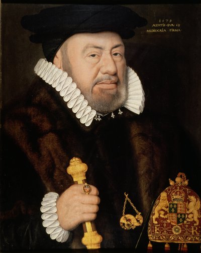Ritratto di Sir Nicholas Bacon (1509-79) 1579 da English School