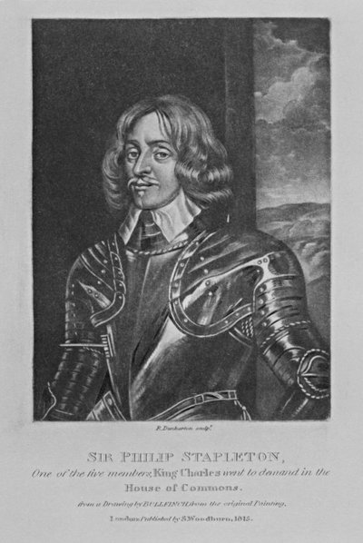 Ritratto di Sir Philip Stapleton, da 