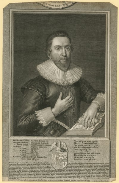 Ritratto di Sir Robert Cotton da English School