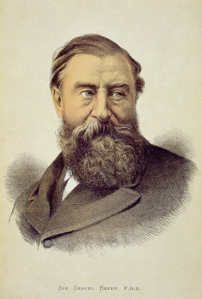 Ritratto di Sir Samuel Baker (1821-93) da English School