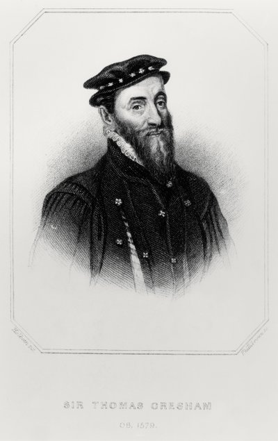 Ritratto di Sir Thomas Gresham (1519-79) da 