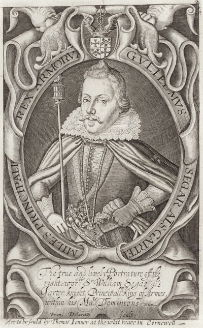 Ritratto di Sir William Segar da English School