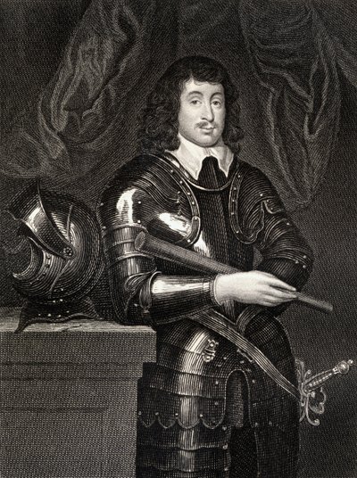 Ritratto di Spencer Compton (1601-43) 2° Conte di Northampton, da Lodges British Portraits, 1823 da English School