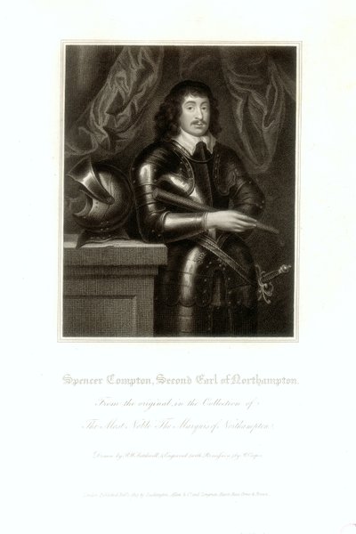 Ritratto di Spencer Compton, 2° Conte di Northampton da English School