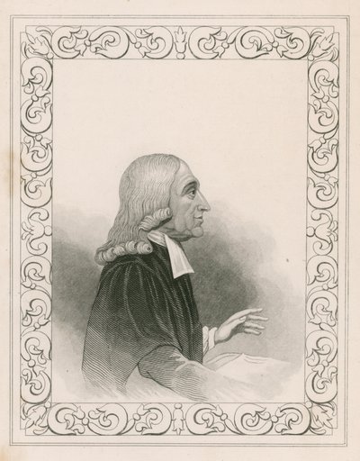 Ritratto del reverendo John Wesley da English School
