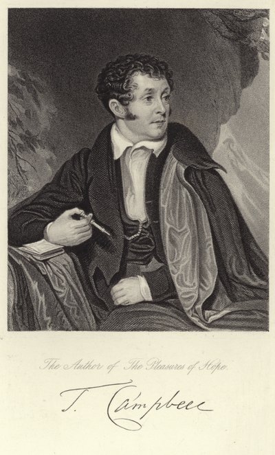 Ritratto di Thomas Campbell da English School